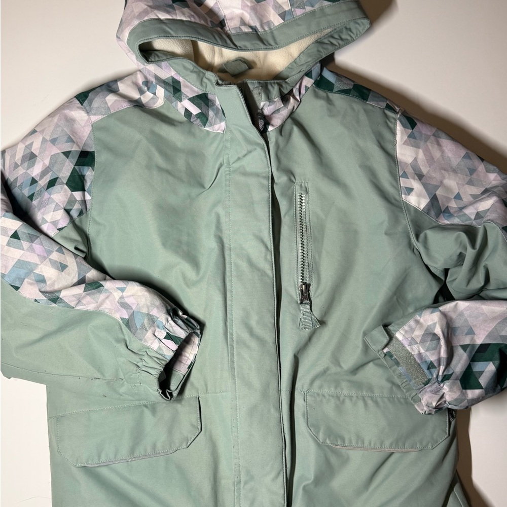 Swiss Tech Mint Green Hooded Jacket
